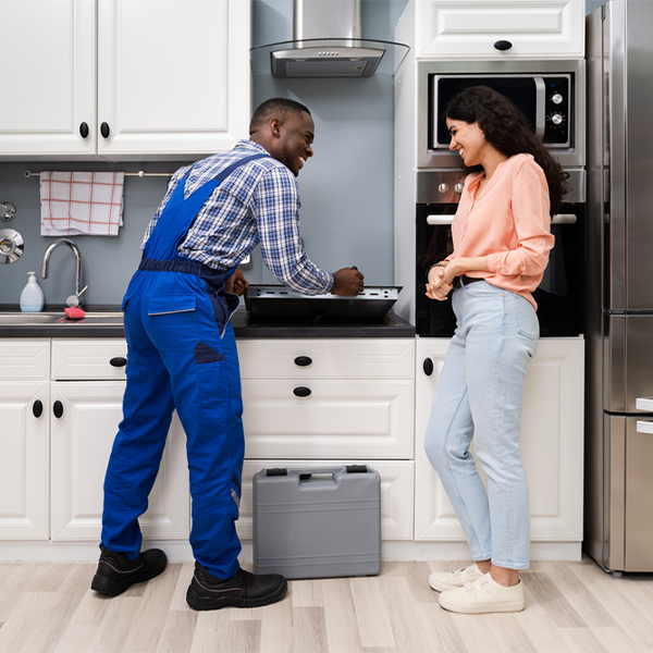 can you provide an estimate for cooktop repair before beginning any work in Wortham Missouri